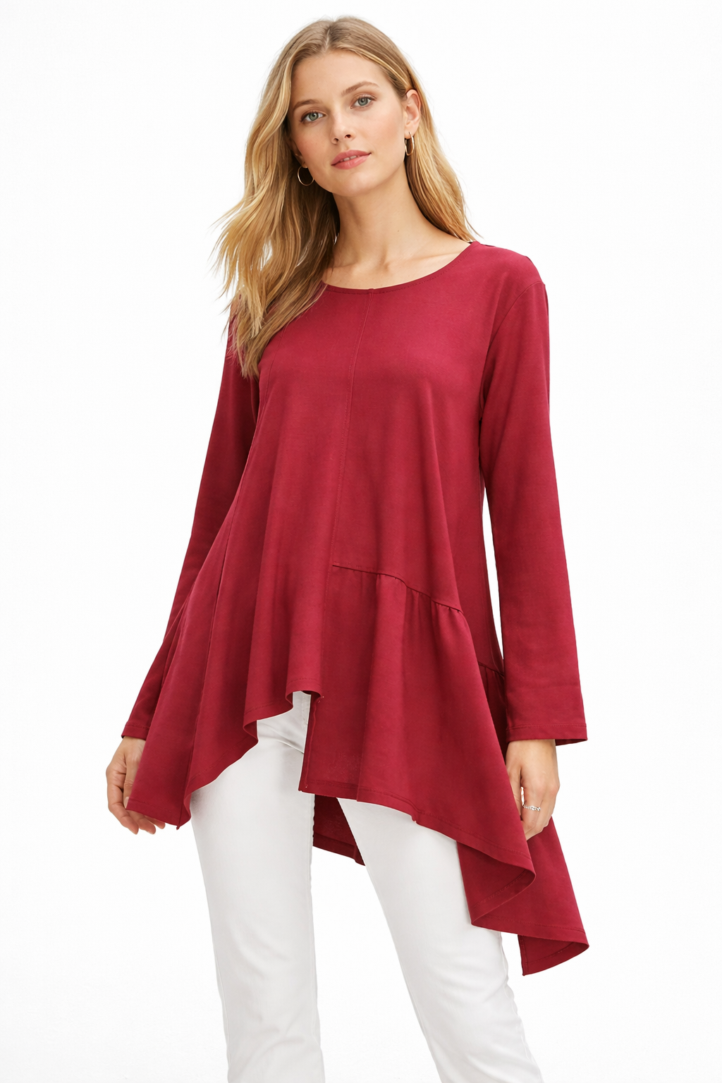 Asymmetrical Flared Tunic