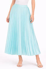 Pleated Midi Skirt