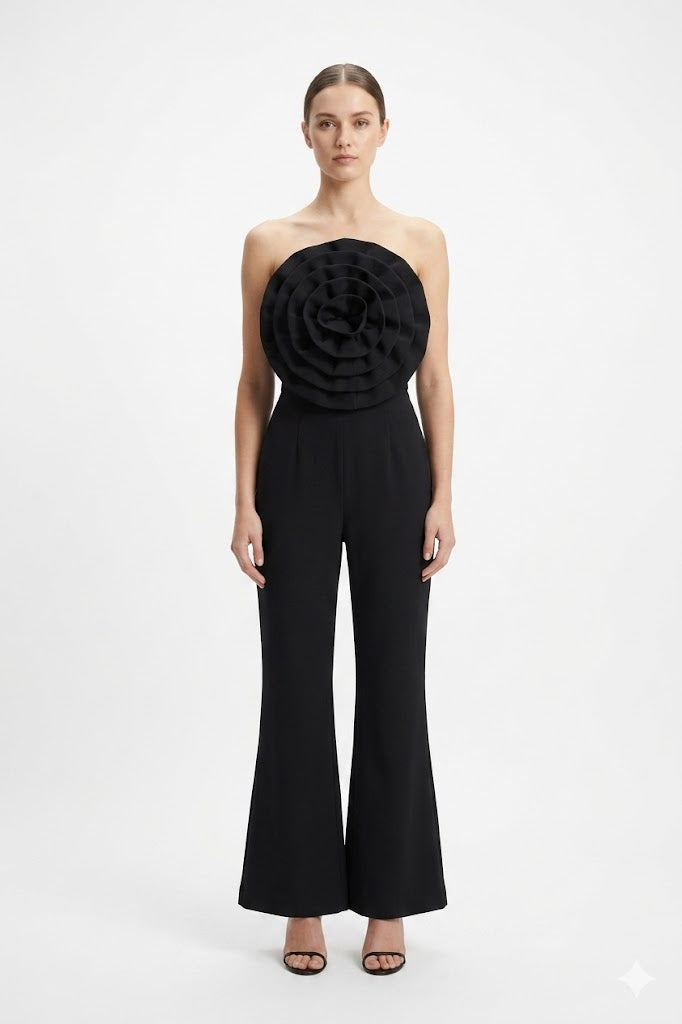 Bloom Noir Jumpsuit