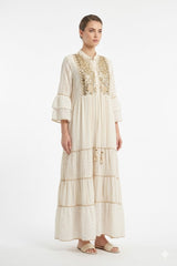 Boho Embroidered Dress