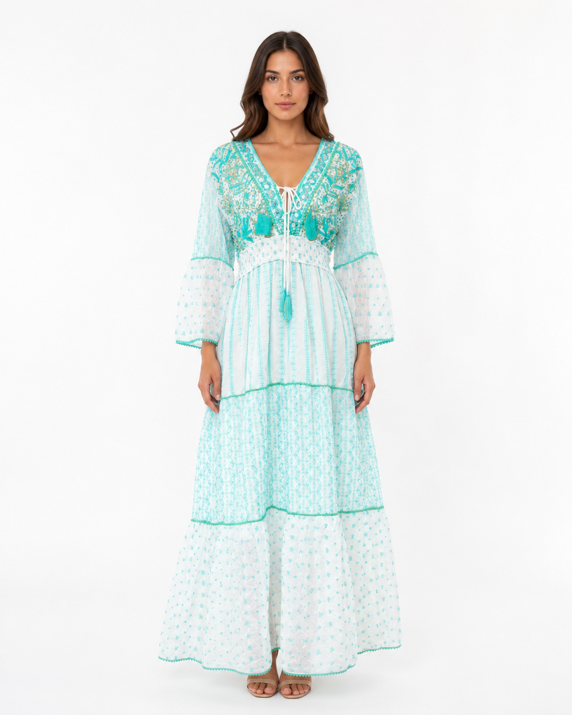 Aqua Breeze Dress