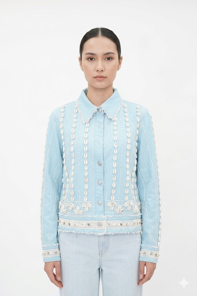 Shell Detail Jacket
