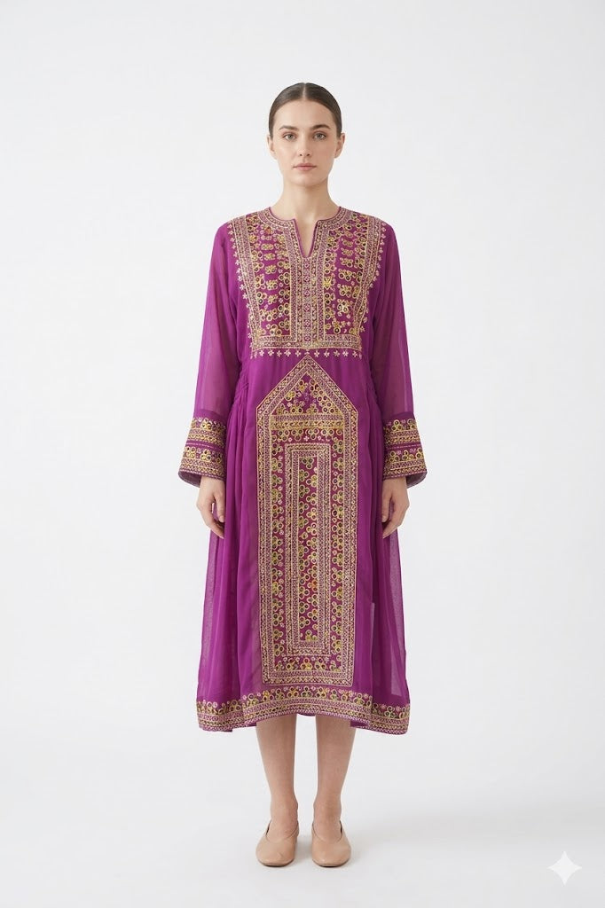 Ornate Embroidered Dress