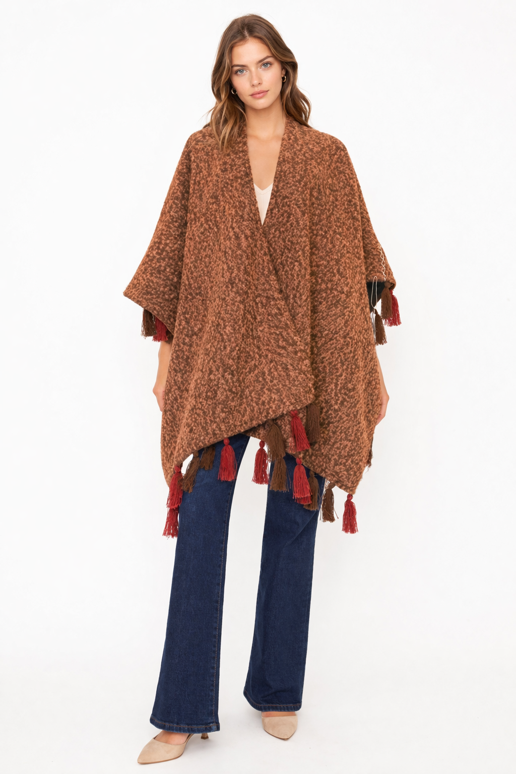 Boho Tassel Cape