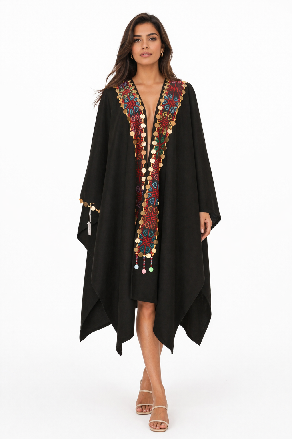 Embroidered Flow Kaftan