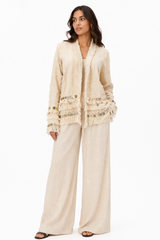 Fringed Sequin Jacket