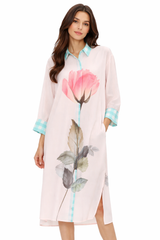 Floral Print Shirt Dress