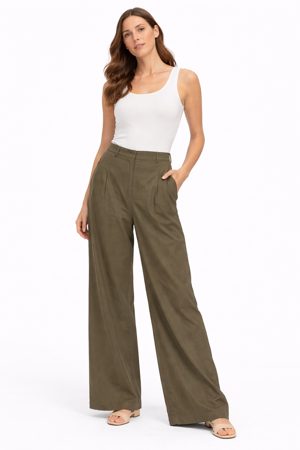 Olive Drift Pants