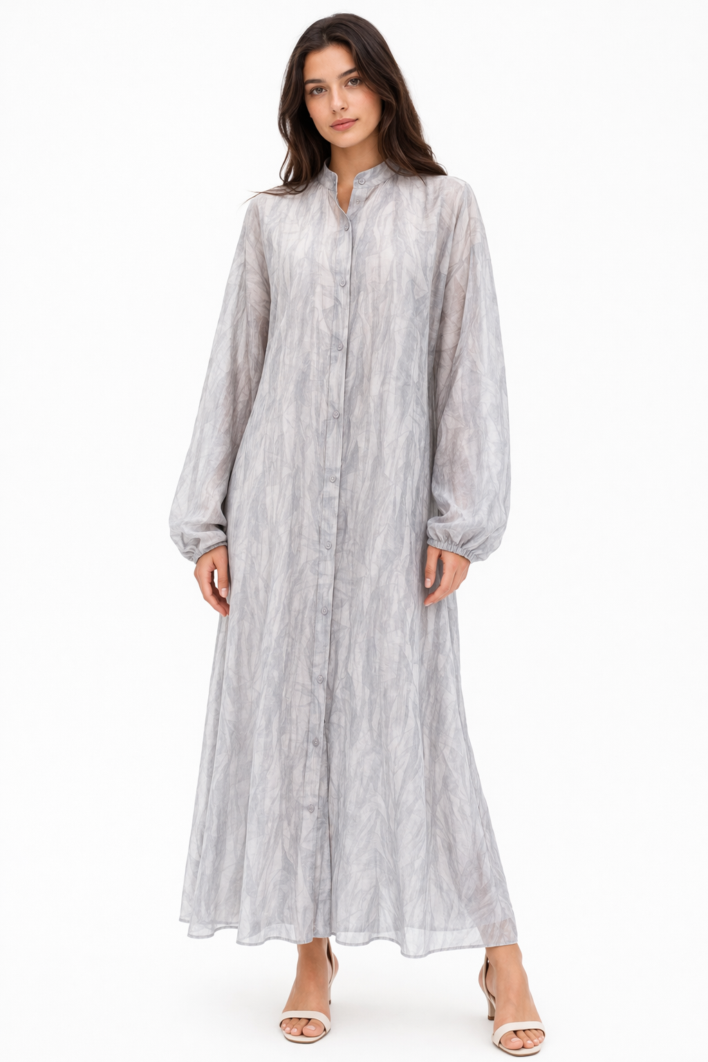 Grey Mist Shirt Dress