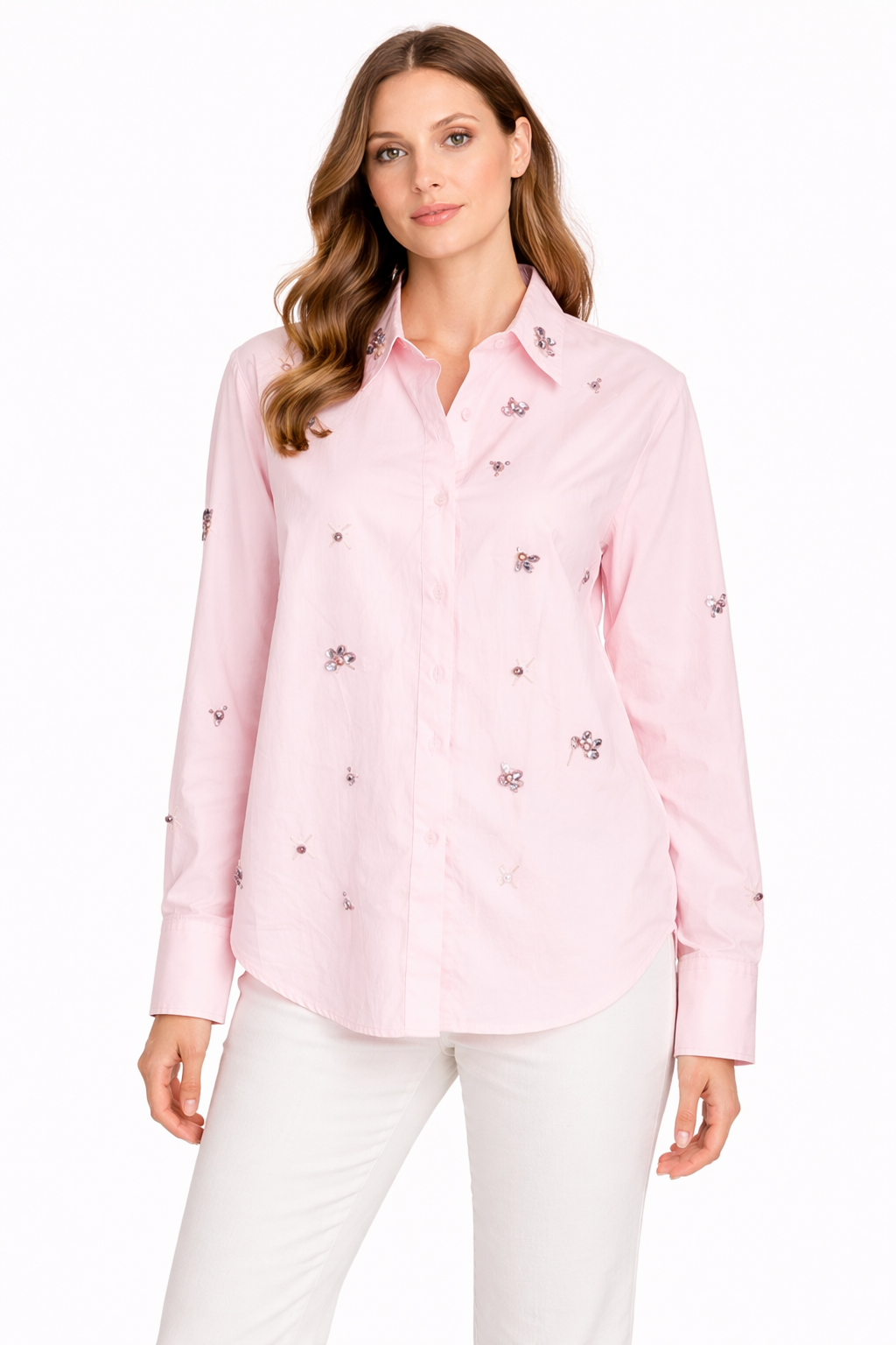 Blush Glimmer Shirt