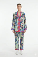 Paisley Print Kimono