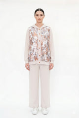 Printed Hooded Set