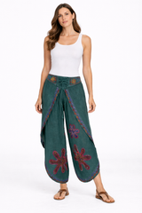 Rust Wrap Pants