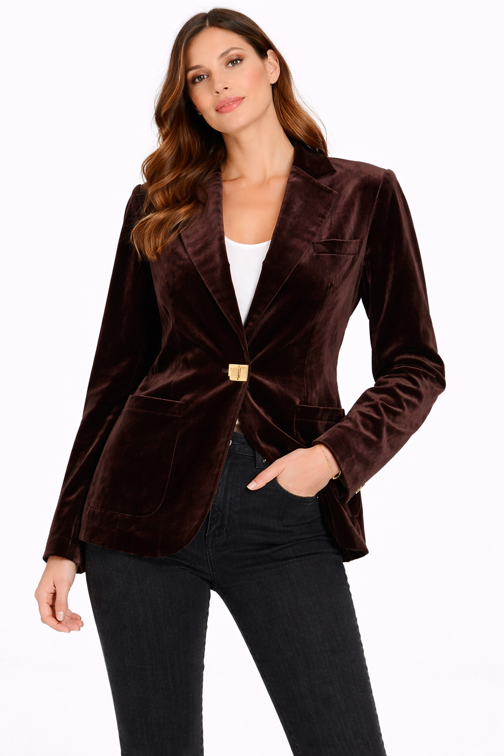 Ivory Edit Blazer