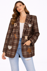 Darling Check Blazer