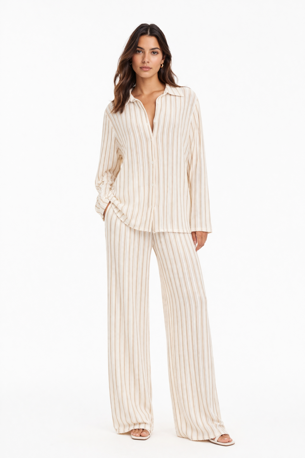 Striped Lounge Set