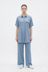 Blue Textured Set