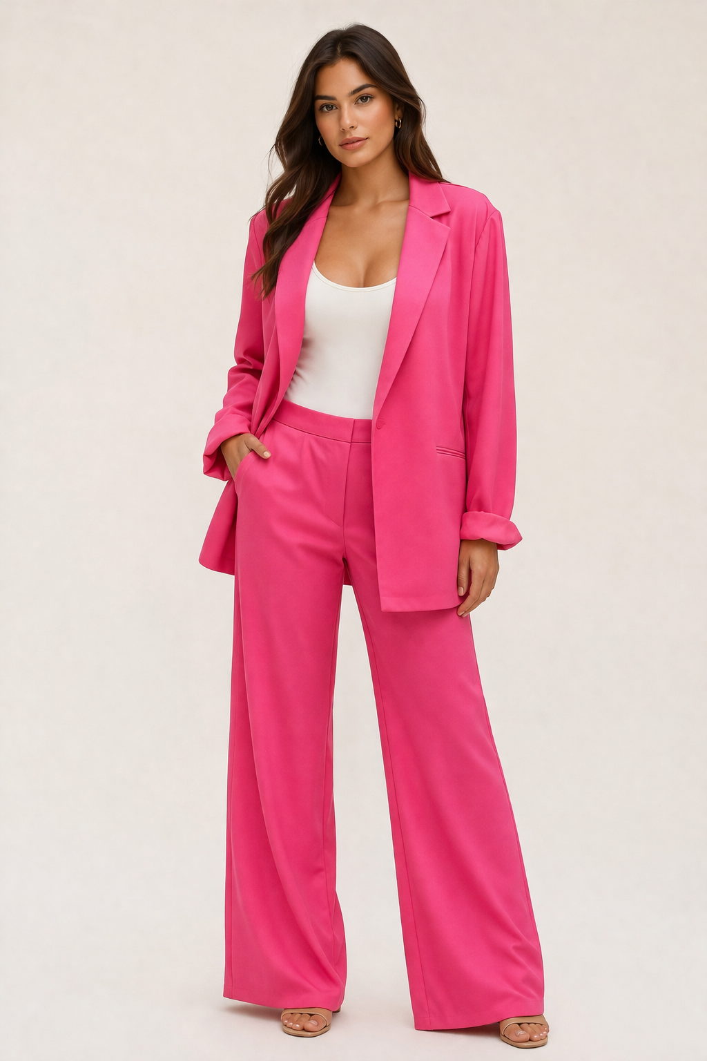 Pink Power Blazer