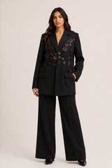 Button Detail Blazer