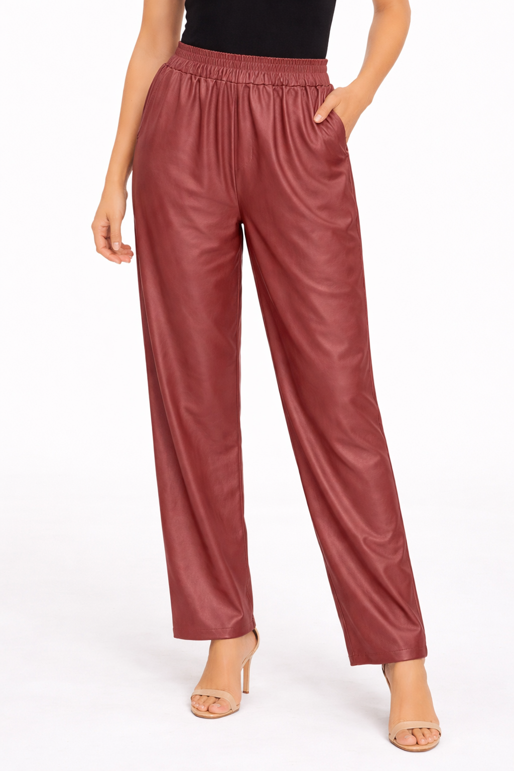 Wine Ease Pants
