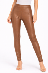 Glossy Slim Pants
