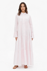 Rose Marble Statement Kimono/Wrap Blouse