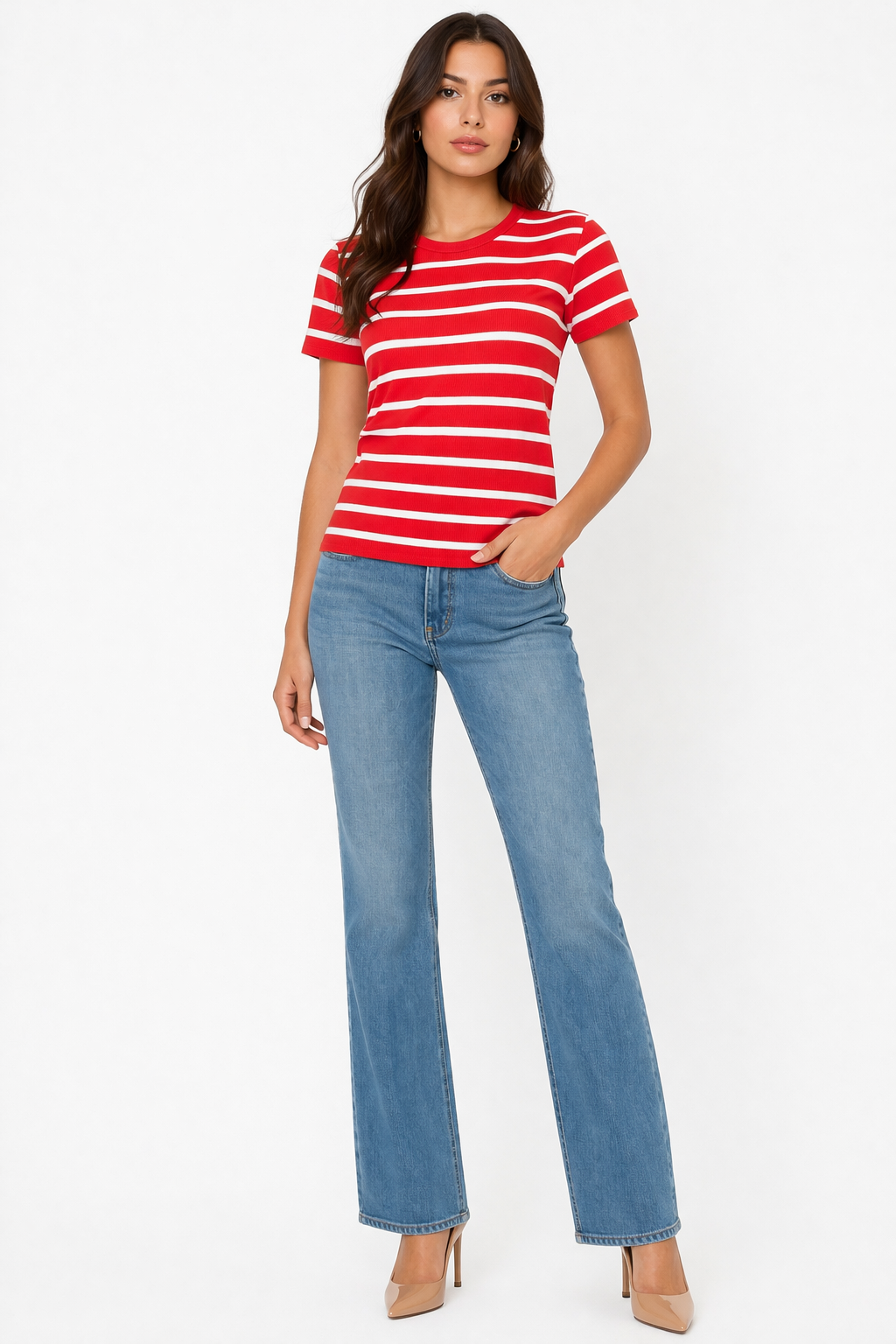 Cherry Line Tee