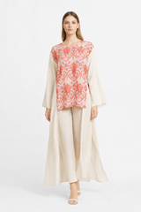 Printed Layered Maxi Dress