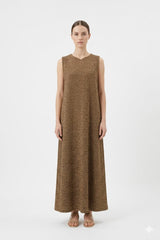 Bronze Flow Dress