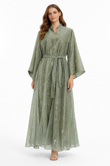 Sage Glow Dress