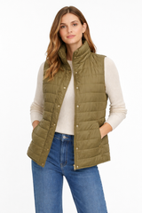 Quilted Puffer Vest