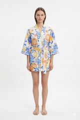 Citrus Wrap Kimono