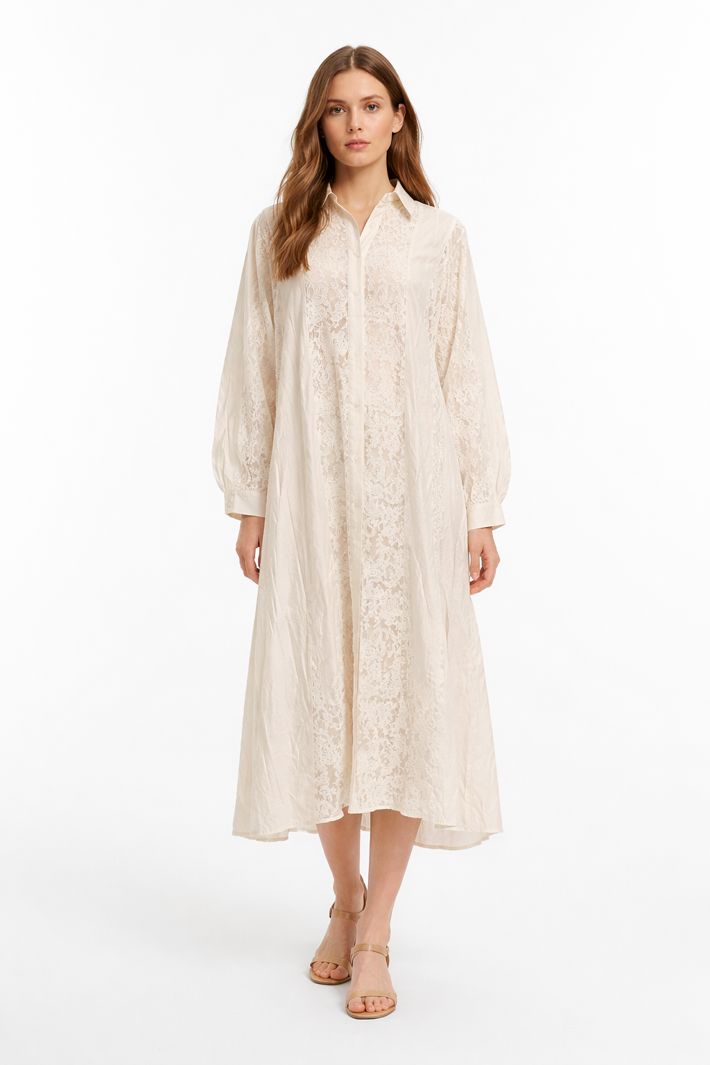 Ivory Lace Dress