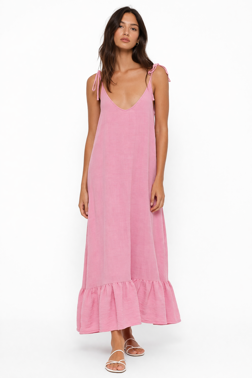 Tie Strap Maxi Dress