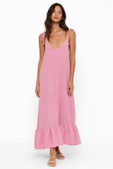 Tie Strap Maxi Dress