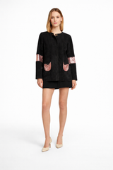 Sequin Pocket Jacket