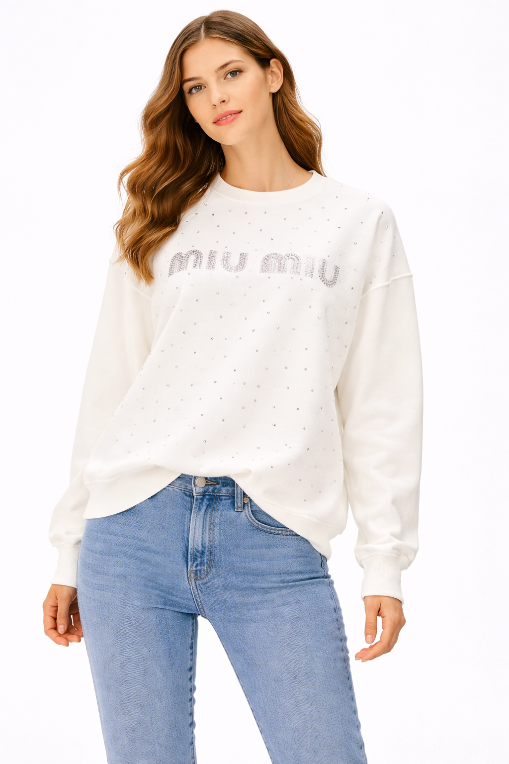 Logo Stud Sweatshirt