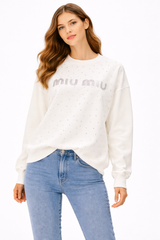Logo Stud Sweatshirt