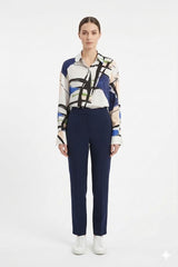 Abstract Brushstroke Graphic Shirt