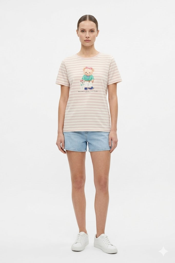 Bear Stripe T-Shirt
