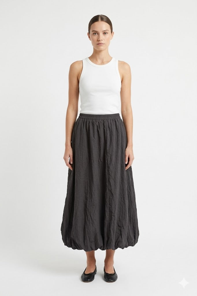 Balloon Maxi Skirt