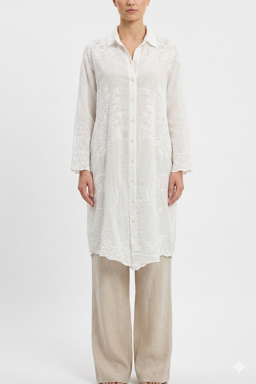Lace Long Shirt