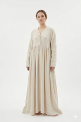 Linen Maxi Smock