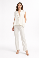 Sleeveless Suit Set