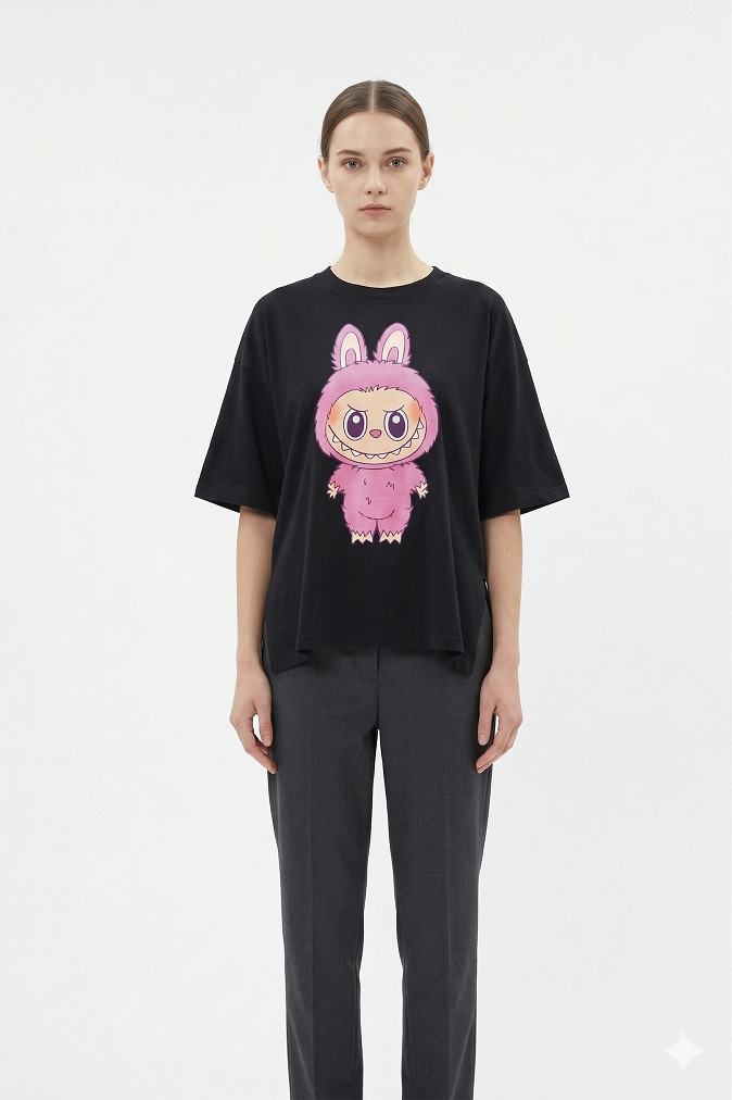 Monster Print Tee