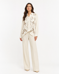 Ivory Sequin Shirt