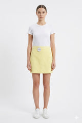 Textured Mini Skirt