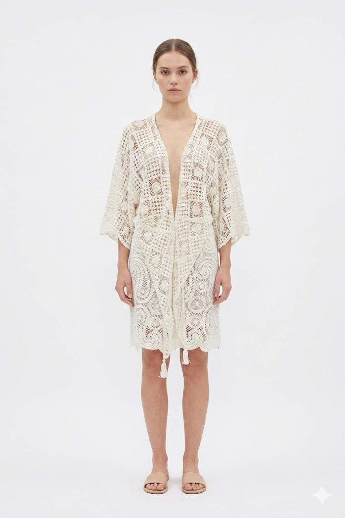 Crochet Robe Set