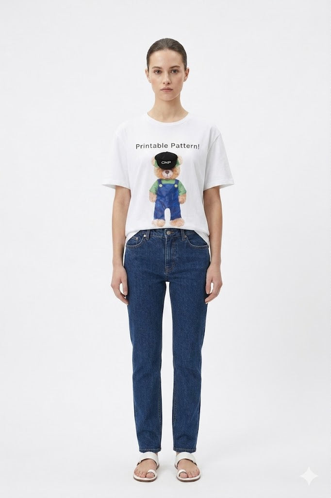 Teddy Print T-Shirt