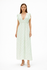 Heart Stripe Maxi Dress
